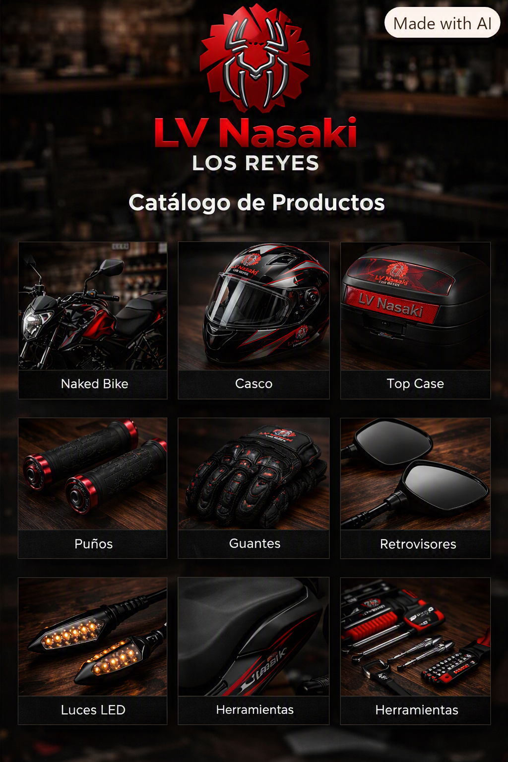 Catálogo de productos